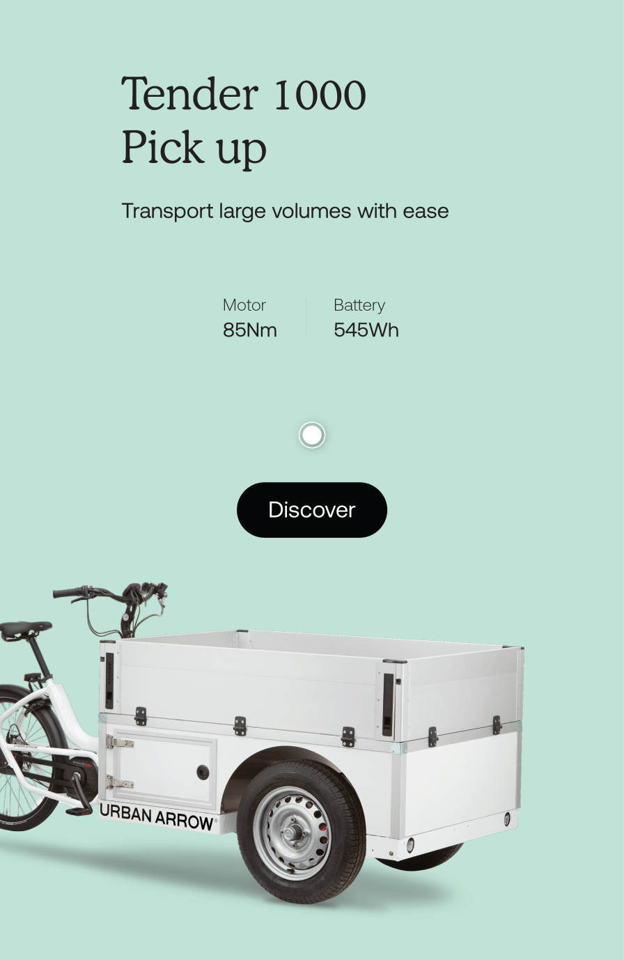 Urban Arrow Tender The Professional Electric Cargo bike
